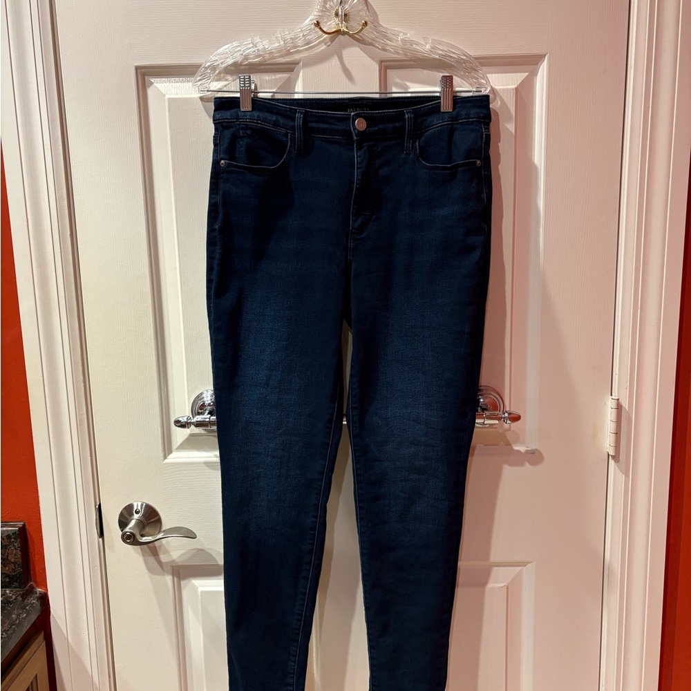 Talbots dark blue denim jeggings size 6P